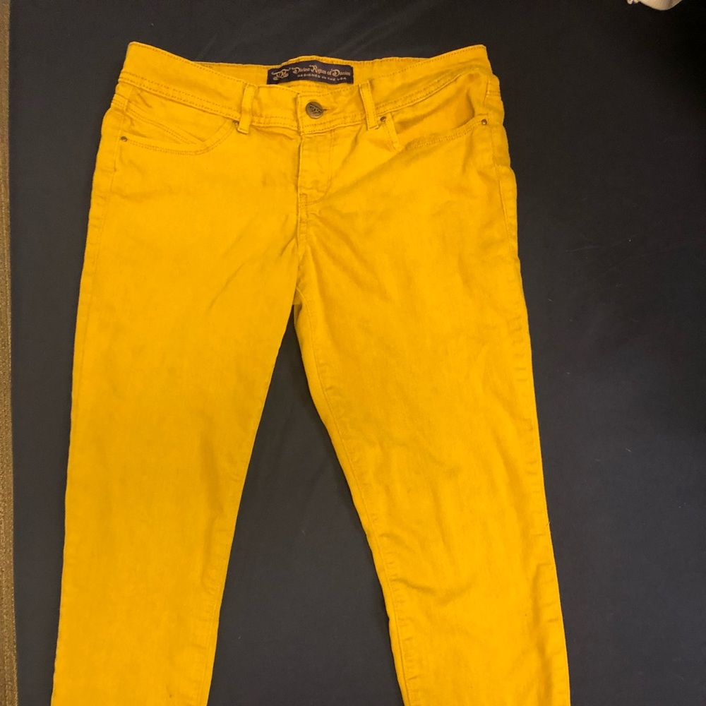 Mustard pants